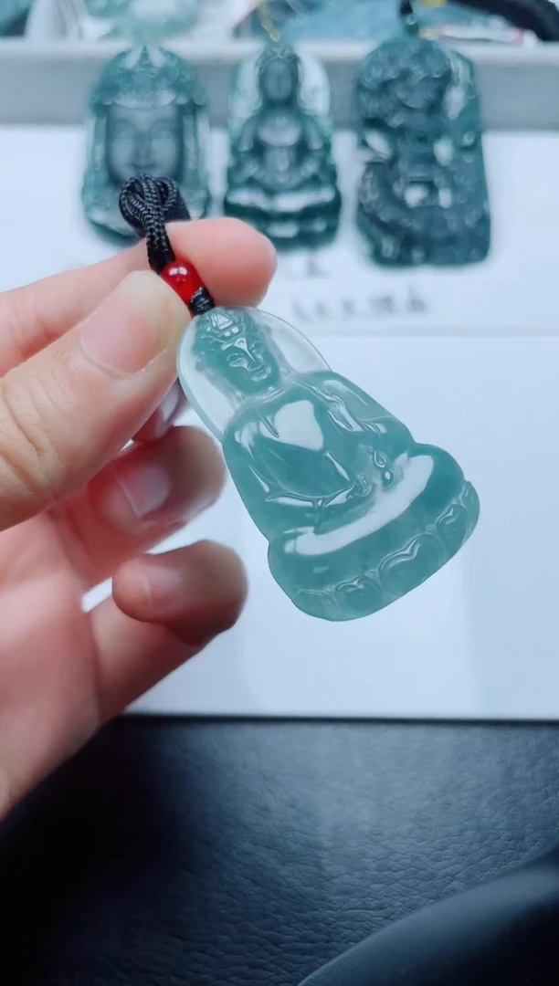 颈饰未镶嵌翡翠多样性发货随机发货-观音