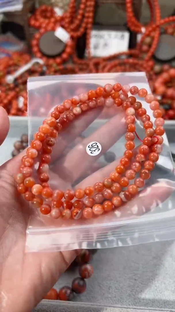 【闪购商品】南红玛瑙手串未镶嵌6+