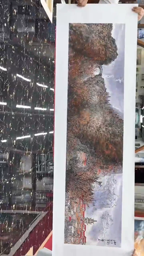 国画国画绘画山水花鸟