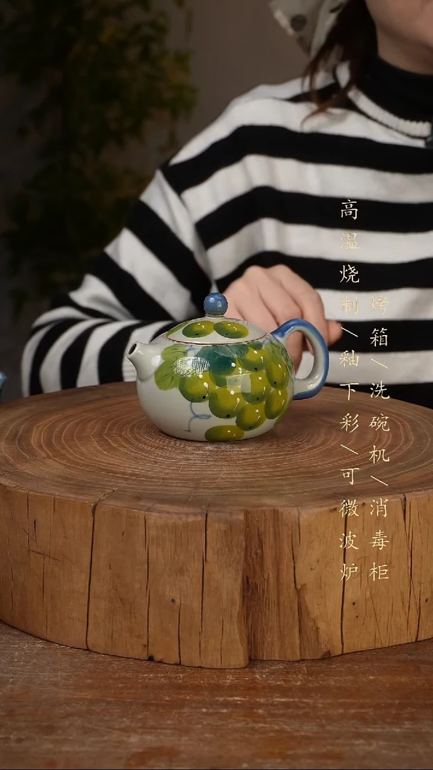 碗瓷景德镇手工手绘高温瓷釉下彩