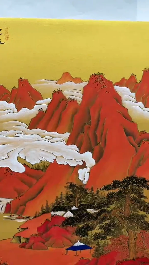 国画刘用华-2.7平尺+书法-山水