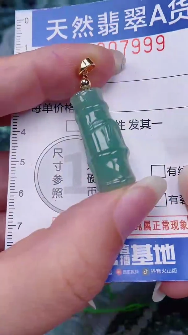 翡翠未镶嵌颈饰00007999