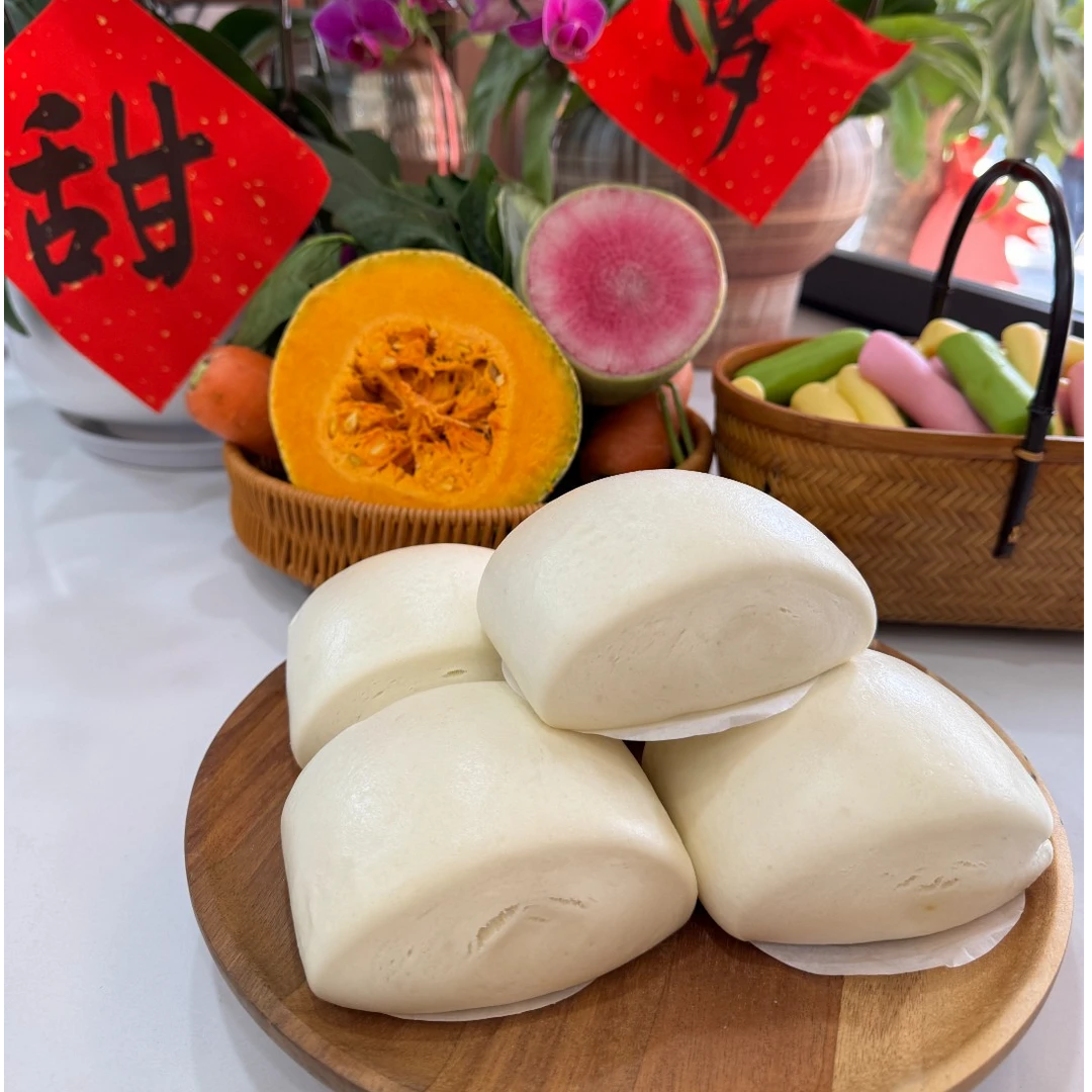 纯手工酒酿馒头6个无添加