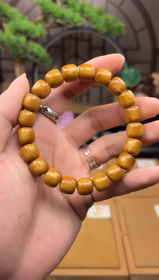 手串紫金鼠10*11黄金甲纯肉纯实心紫金鼠