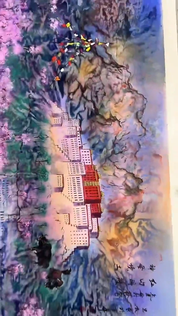 国画王忠权-25平尺-国画作品