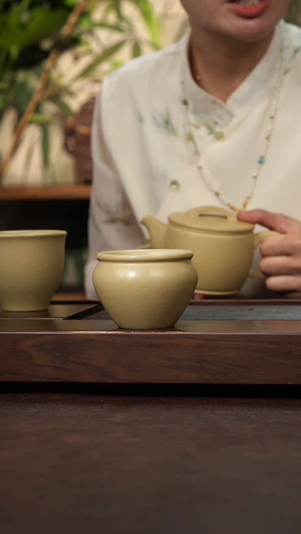 茶壶紫砂本绿漱口杯
