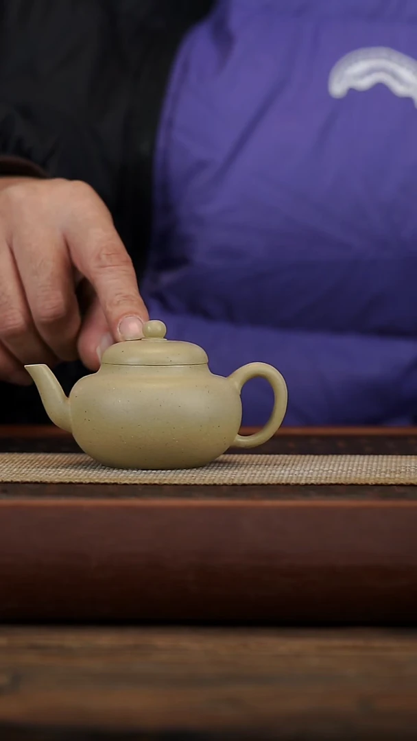 茶壶紫砂微瑕150容量本绿