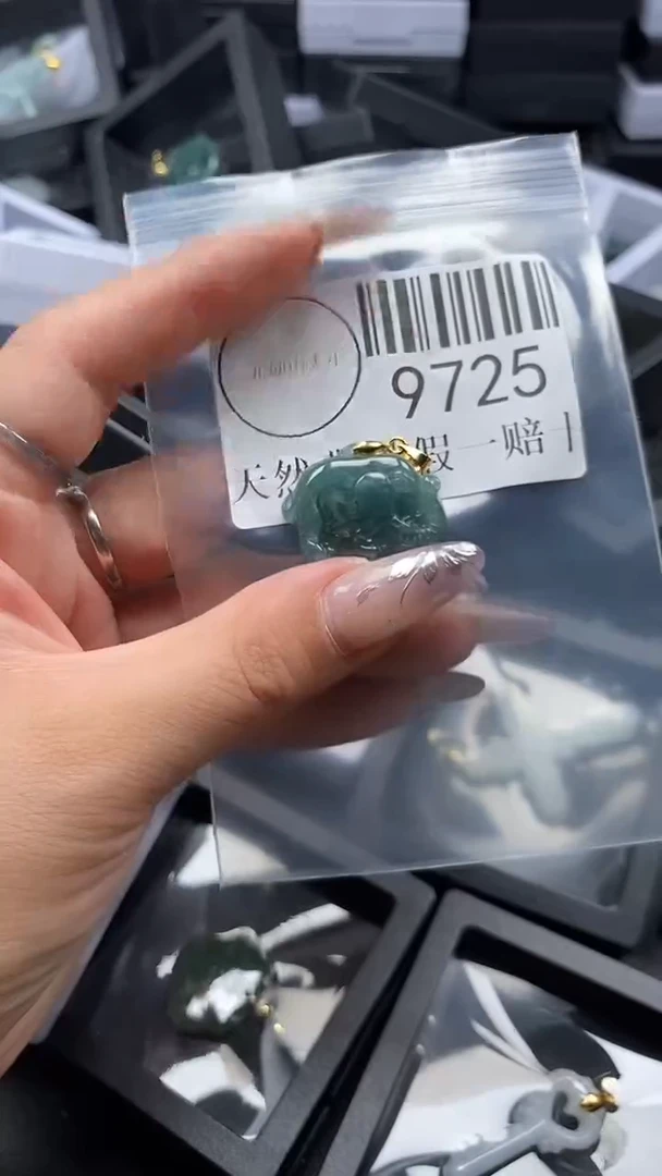 吊坠(不含链)未镶嵌翡翠9725