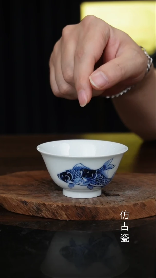 杯景德镇手工手绘陶瓷