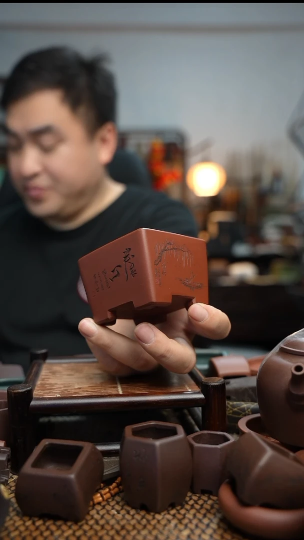 紫砂花盆長木軒精品紫砂