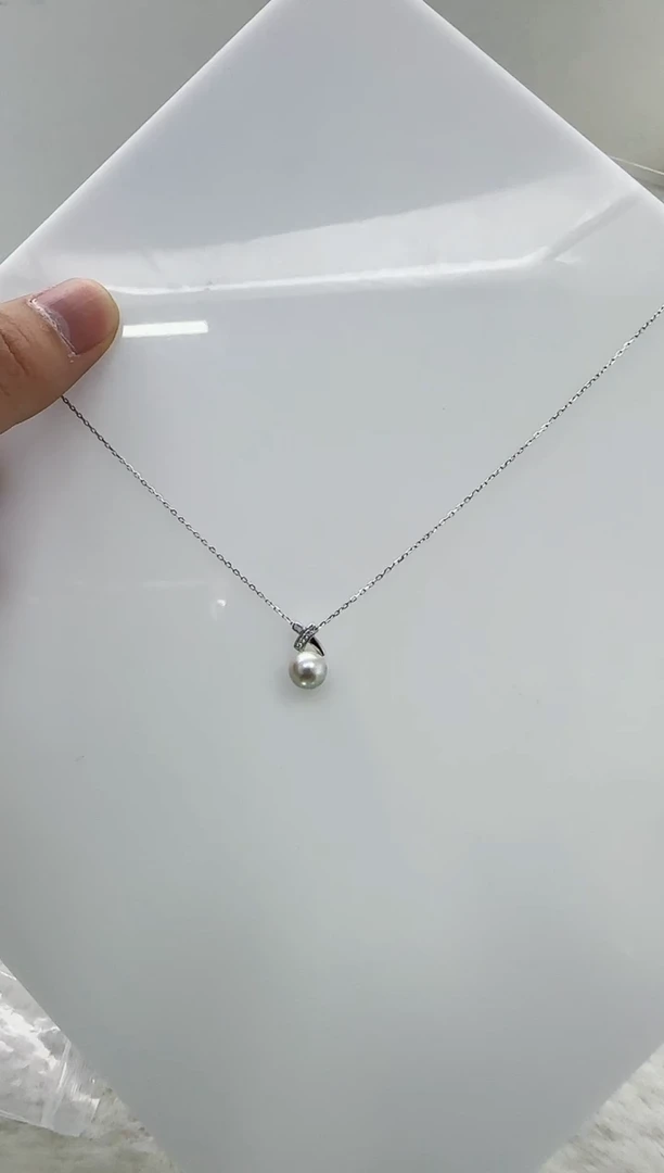 【闪购商品】海水珍珠DA银S925镶嵌c965 吊坠7