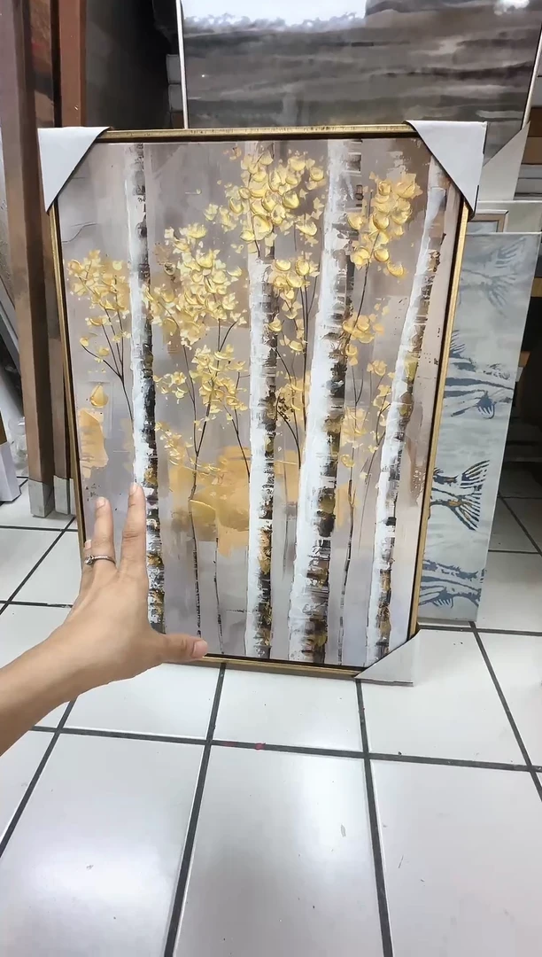 168现代艺术油画装饰画60cm*80cm