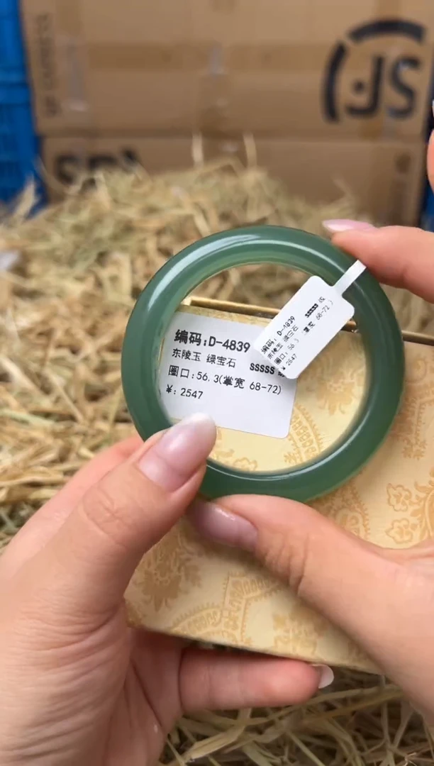 未镶嵌手镯石英质玉D-4839