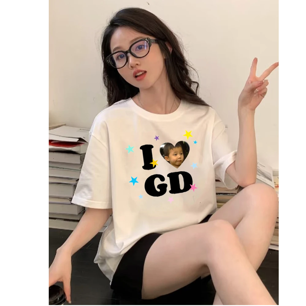 GD权志龙痛衣同款周边短袖T恤男女演唱会纯棉半袖应援上衣服定制