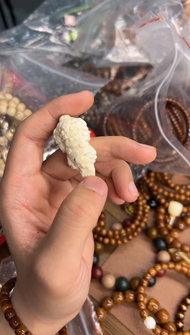 白玉菩提手串mengma 四面