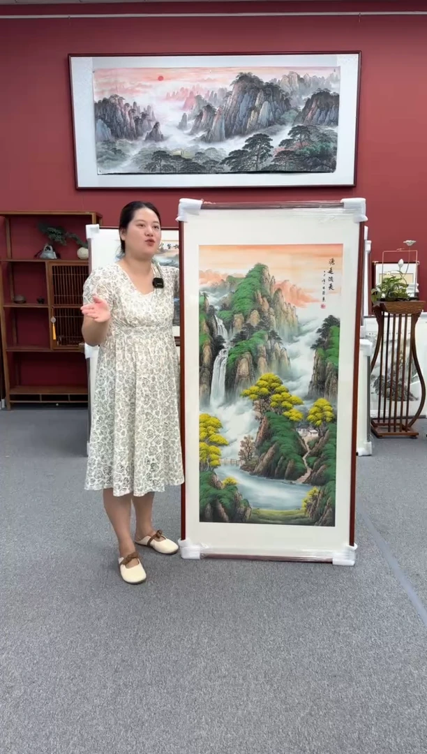 国画手绘  源远流长172*85