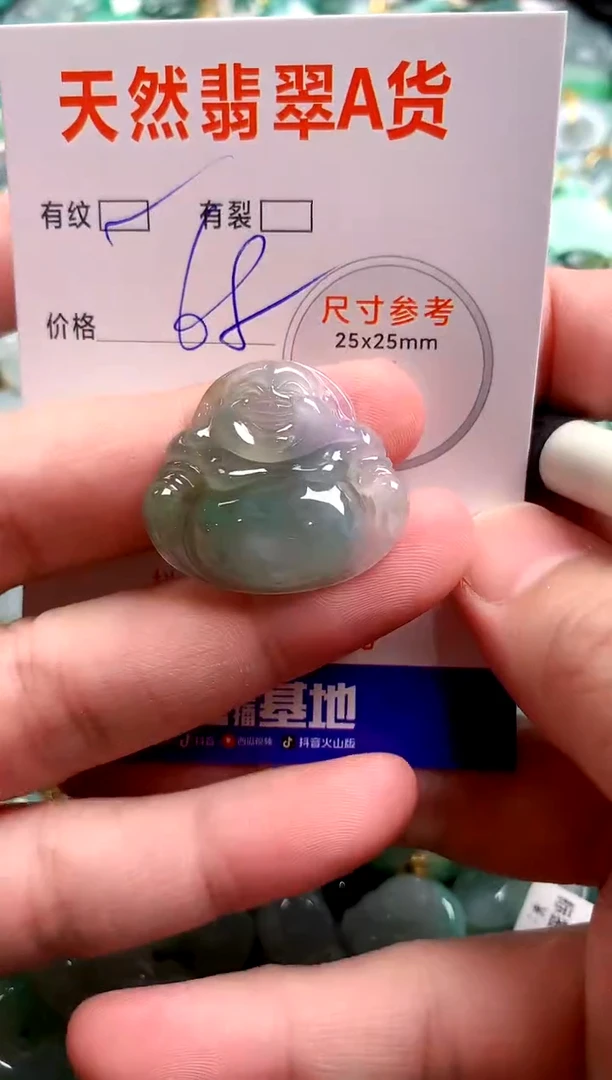 翡翠未镶嵌颈饰24000506