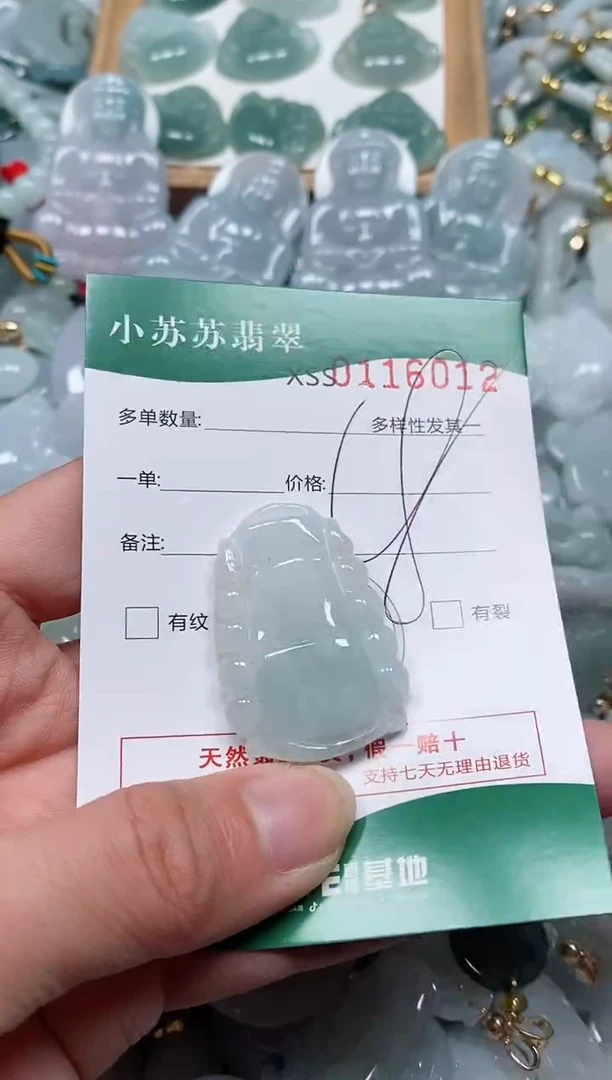 【闪购商品】翡翠颈饰未镶嵌闪购商品0116012