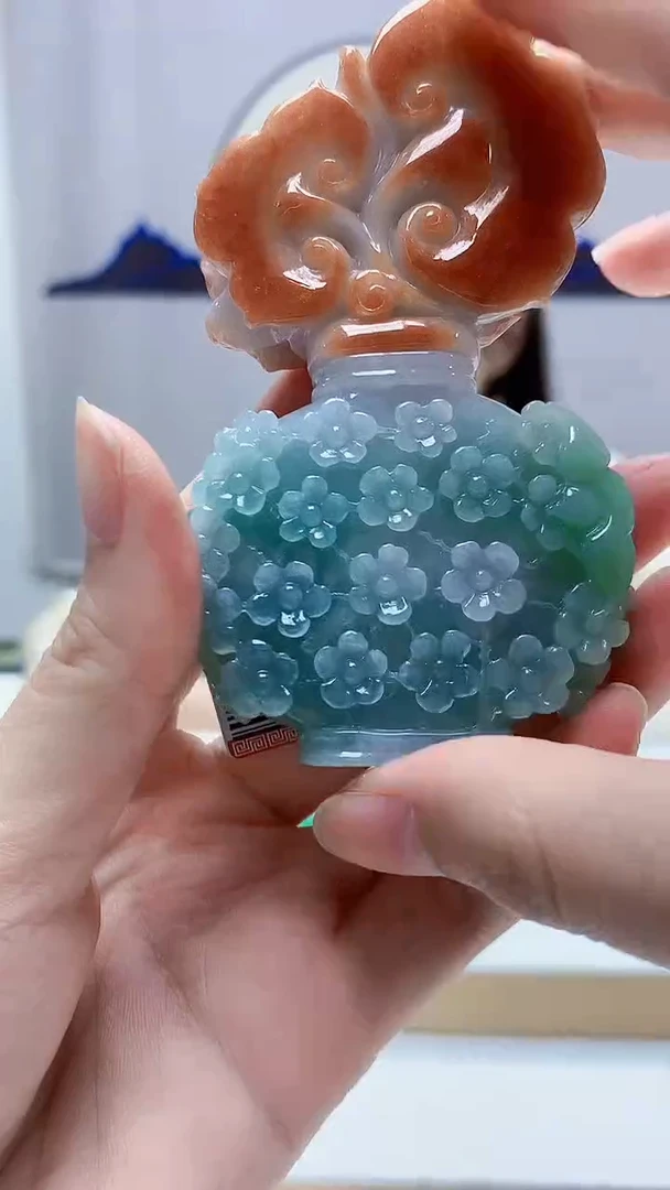 未镶嵌定制翡翠枫4852zm-毛货挂件