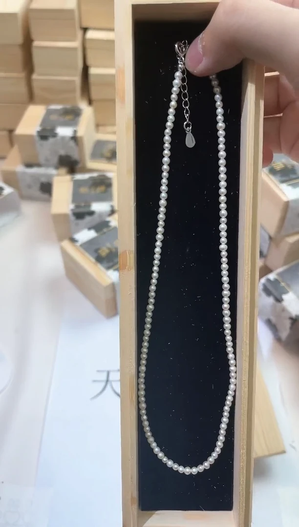 银S925镶嵌淡水珍珠11111111111111