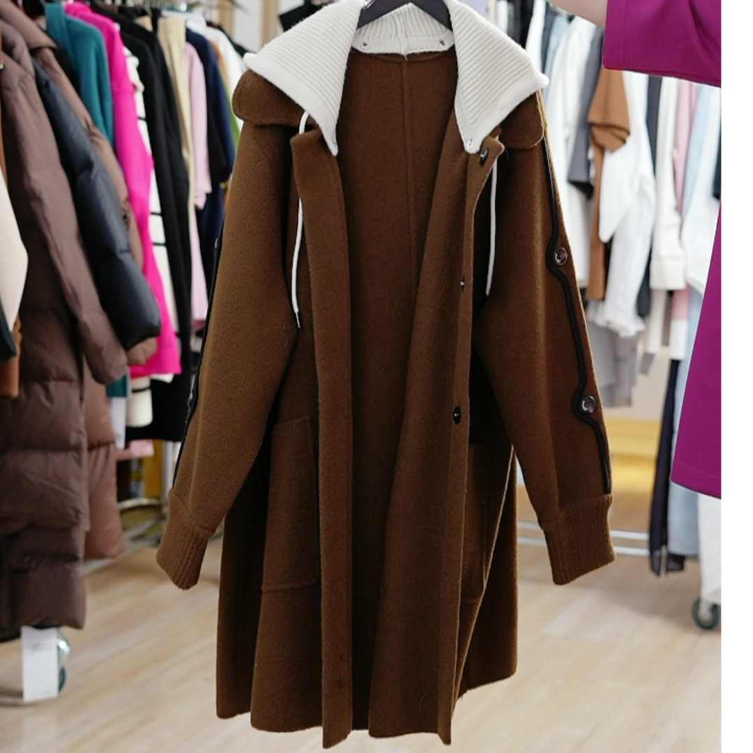 定制不支持7天无理由退货6617大衣外套女