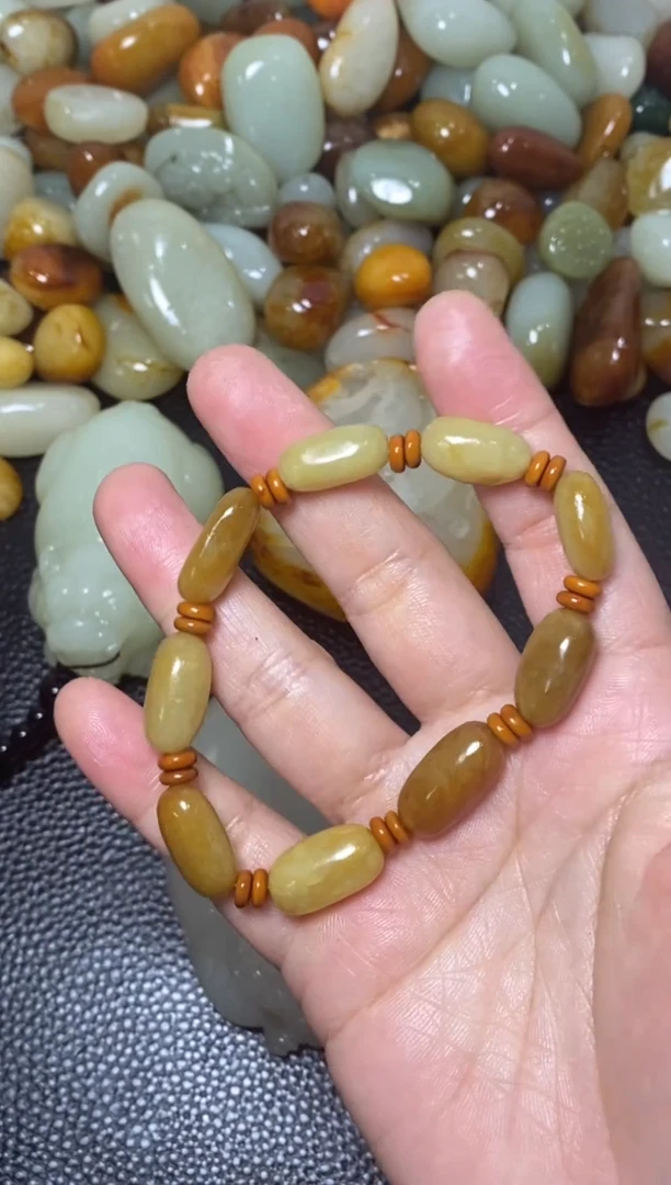 未镶嵌和田玉包链和田玉