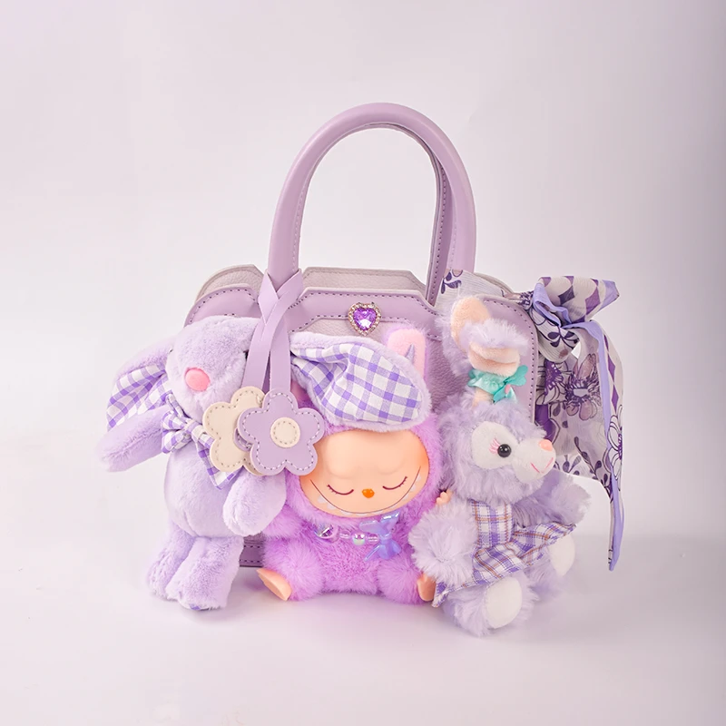 设计师原创毛绒娃包 质感创意潮玩包包5