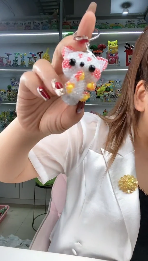 玻璃1153卡2米珠凤九材料包1套白色