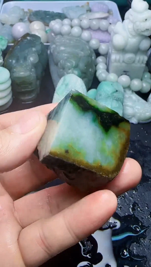 颈饰未镶嵌翡翠120