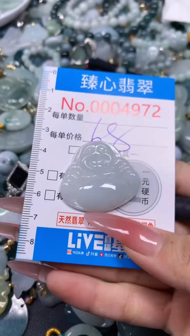 【闪购商品】翡翠颈饰未镶嵌含绳0004972