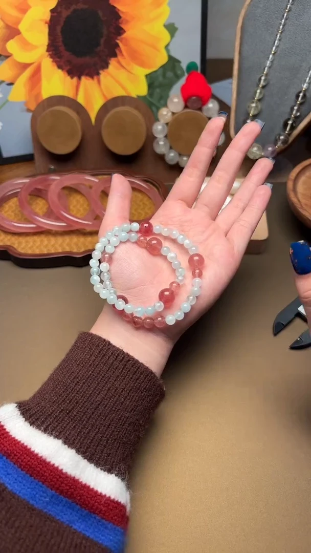 未镶嵌手串水晶1