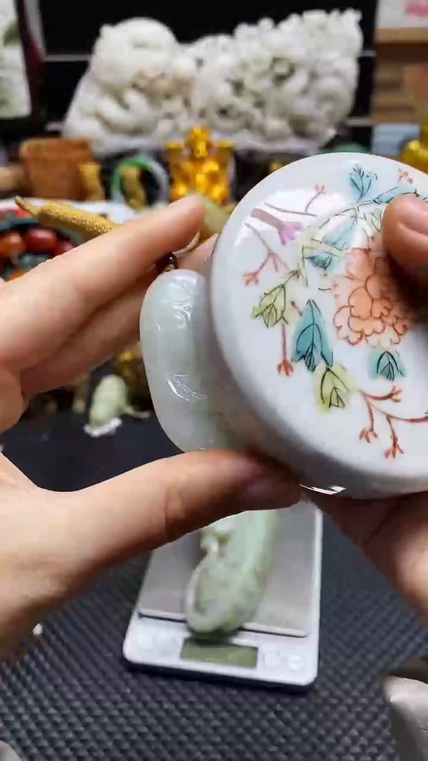 【闪购商品】瓷片瓷片瓷器 摆件1个