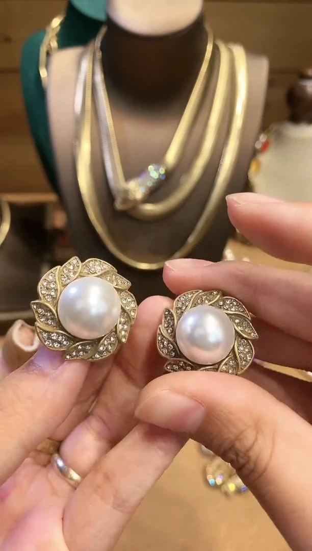 铜合金无925银时尚经典中古饰品