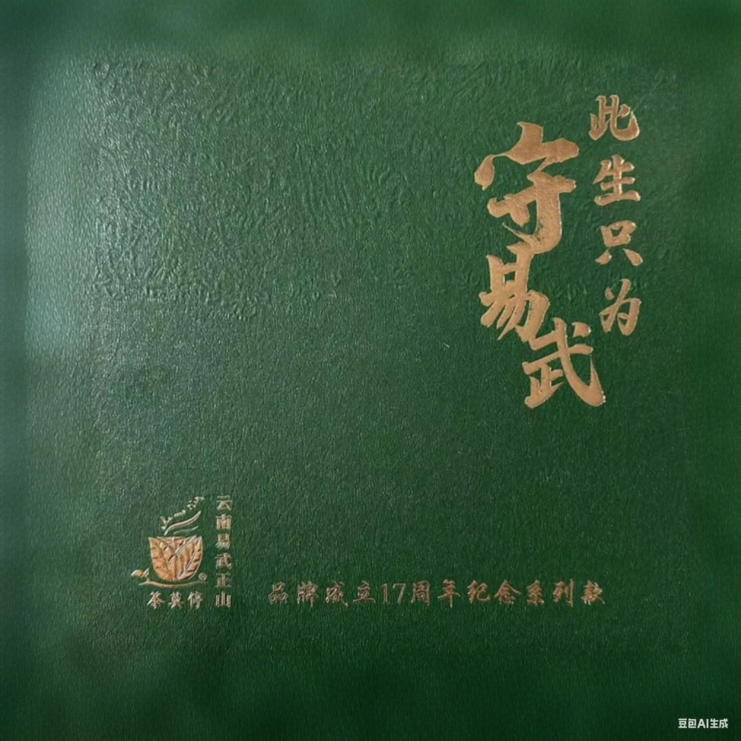 茶莫停 17周年 此生只为守易武 普洱生茶 357g