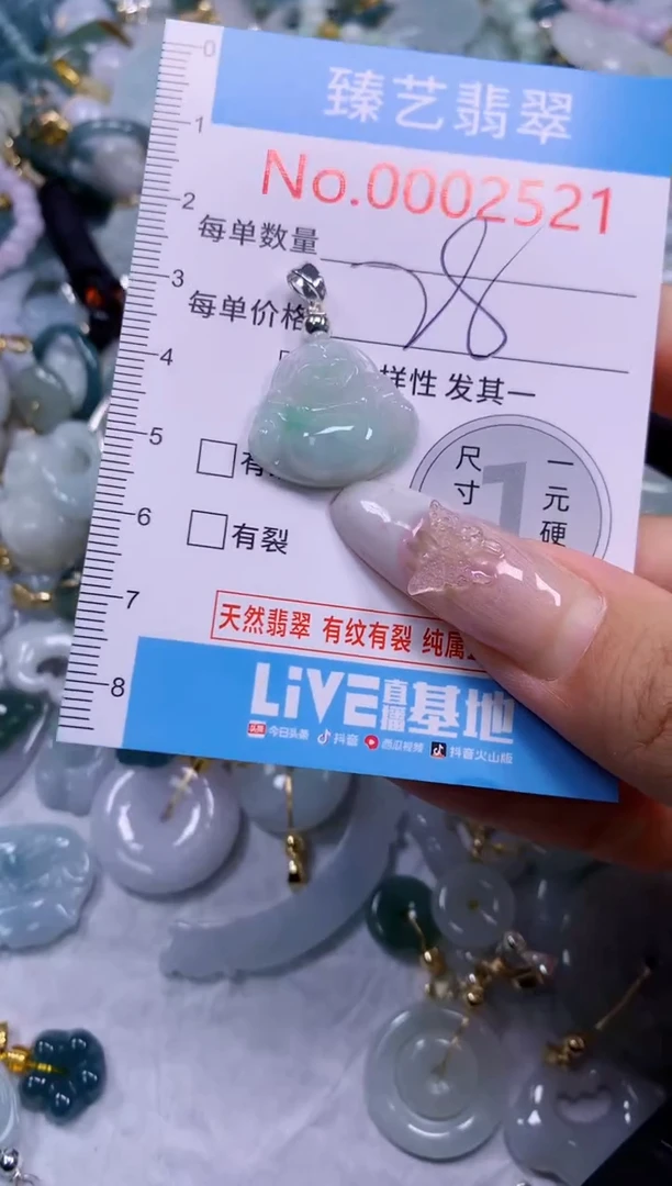 颈饰未镶嵌翡翠2521