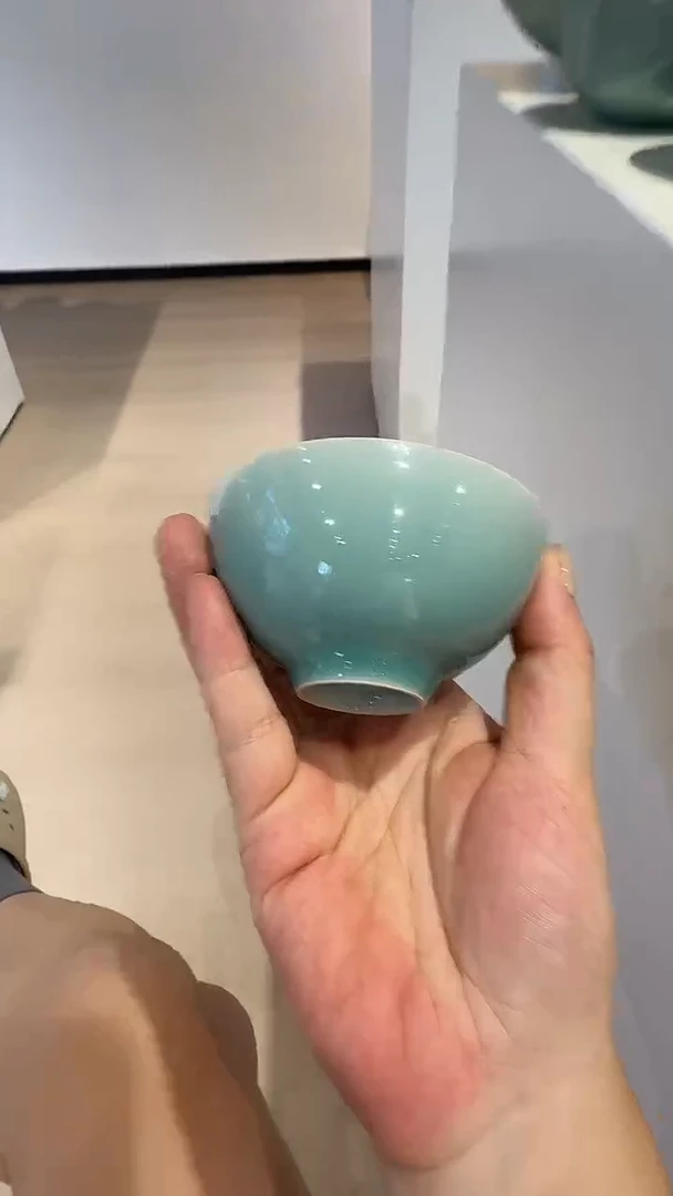 青瓷手工茶器包邮