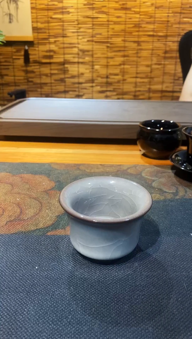 山隐青瓷气烧杯子  马蹄杯60CC