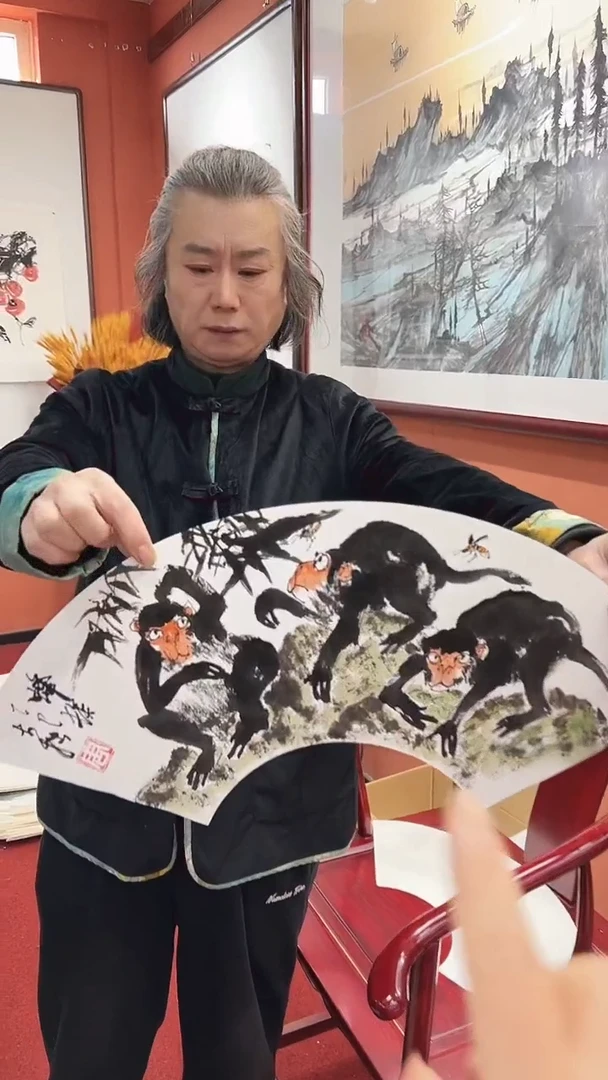 国画周大拙/国画/花鸟