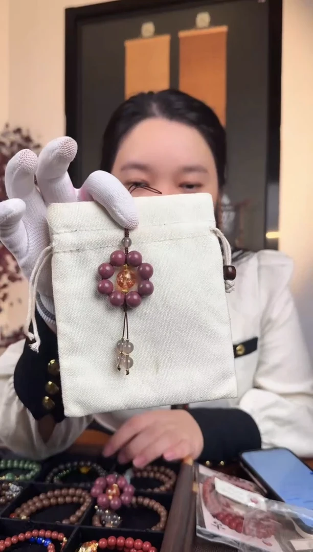 泥塑摩罗丹方12mm挂件