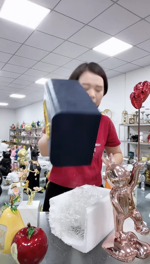 悦美宝蓝色纸巾盒 微瑕不售后