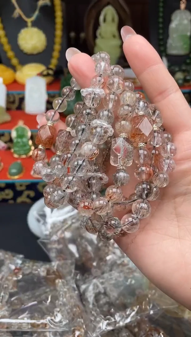 水晶手串未镶嵌手串f136多样性发其一