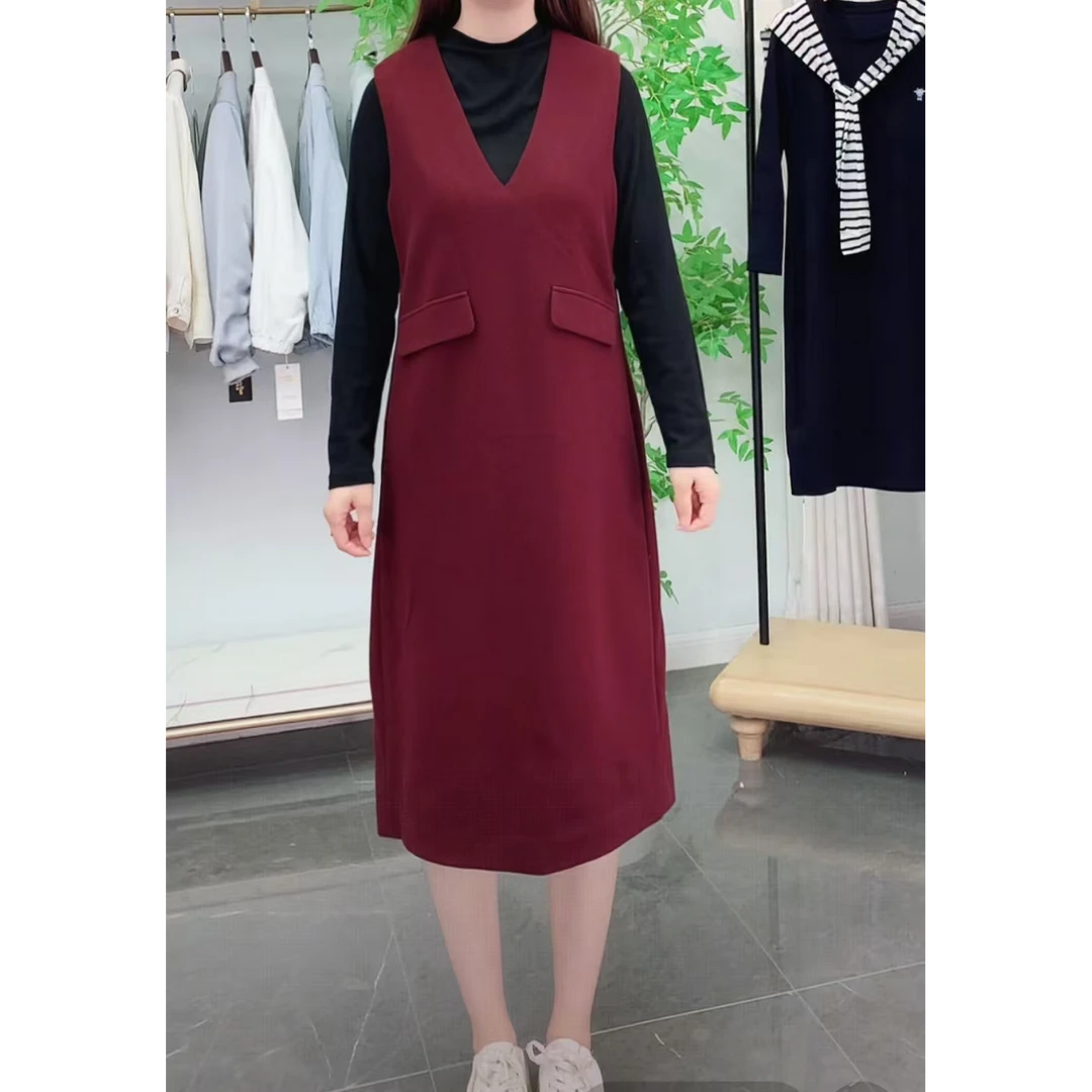 TL5324008回味依衣高级感时尚设计师品质秋季新款两件套连衣裙