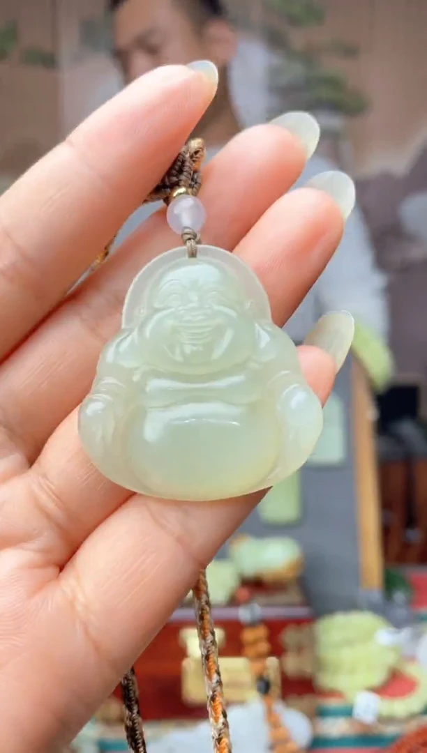 颈饰未镶嵌和田玉拍一发一