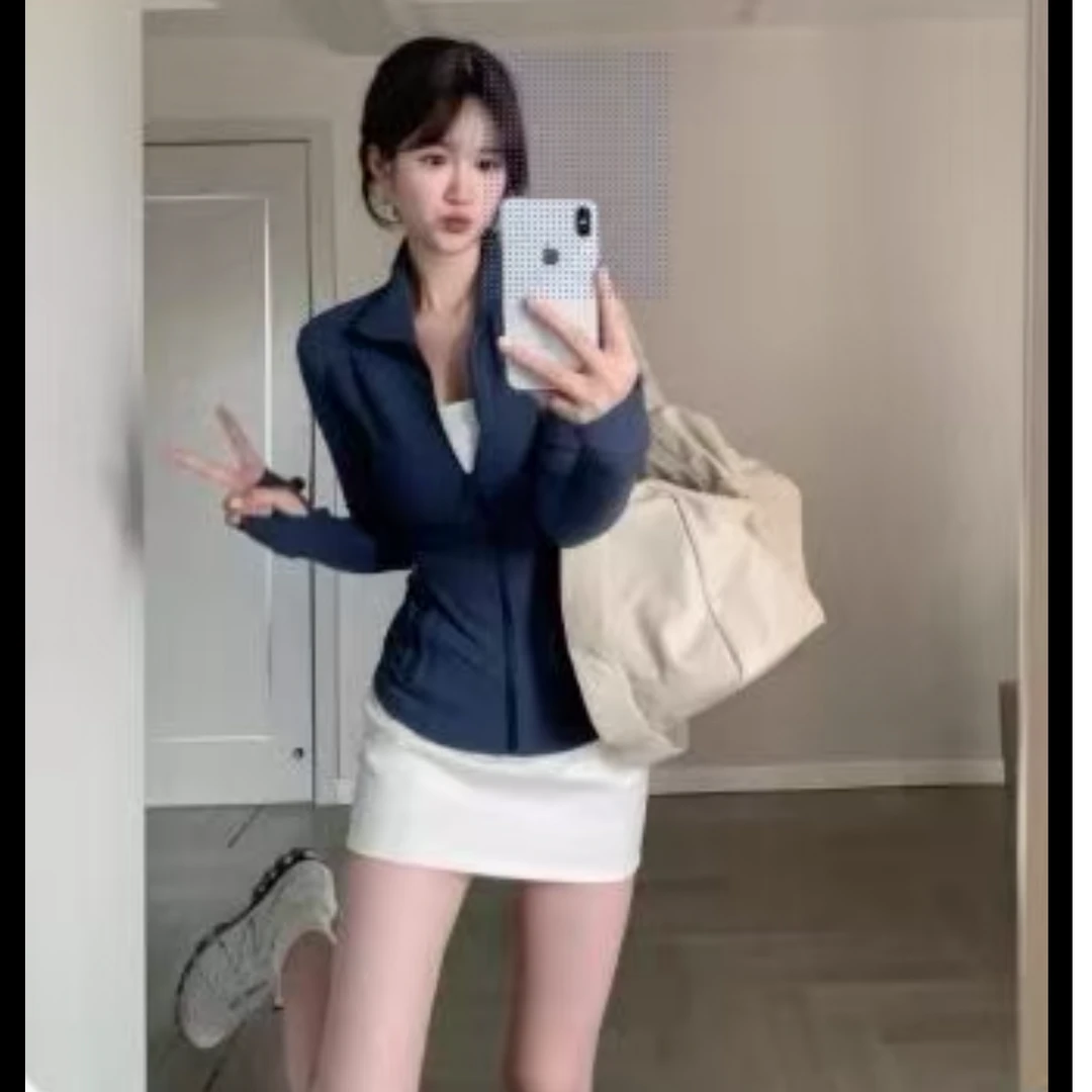 加长曲线腰  瑜伽外套