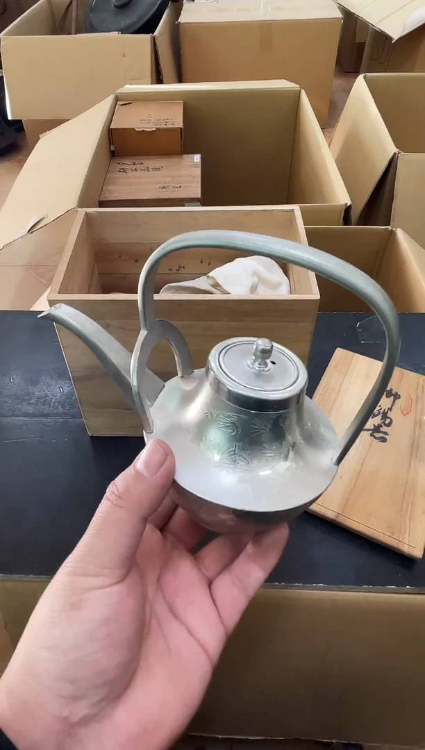 锡如图所示 阁集工艺品