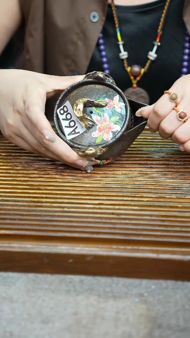 万古烧粗陶手工茶具