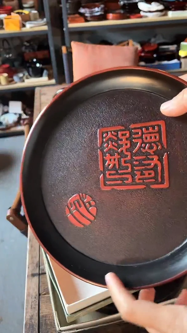 42.干漆盘21公分