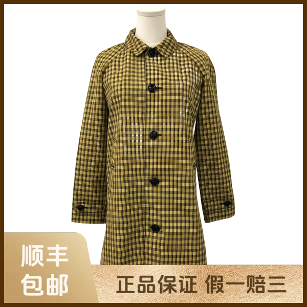 妃鱼/博柏利/聚酯纤维/外套/95新/s零九一七