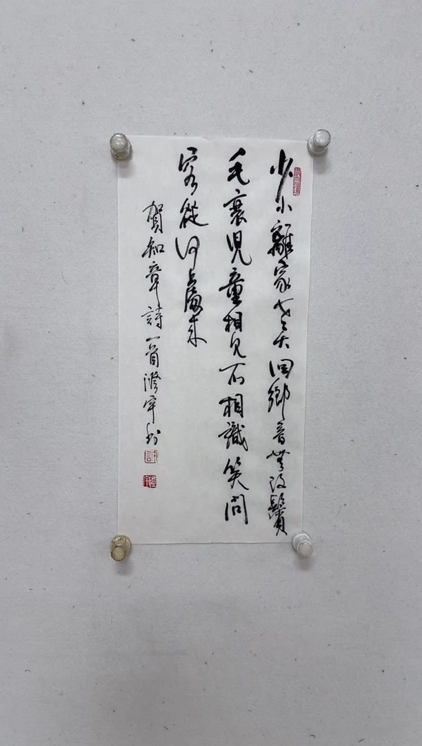 国画Z/天津人美-许澄宇老师1平尺书法作品