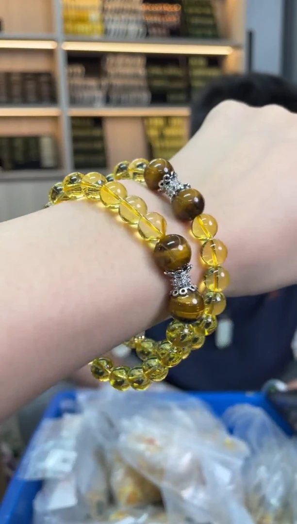 水晶手串未镶嵌多样性发一件